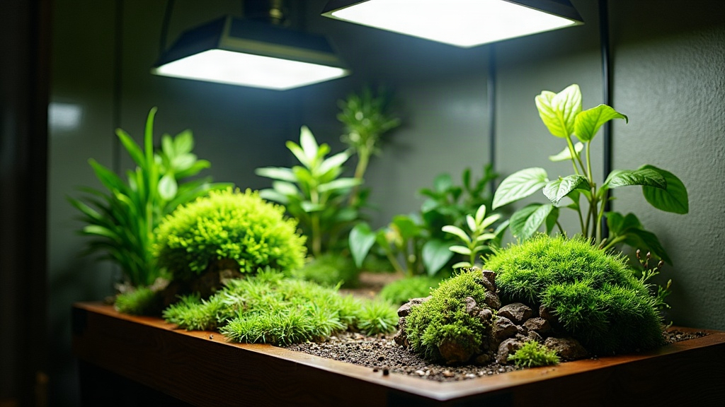 Adjusting Terrarium Grow Lights & Timers for Short Winter Days