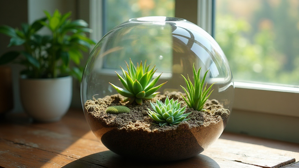 Cat-Safe Open Terrarium: Non-Toxic Succulents & Air Plants